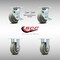 Service Caster 5 Inch Stainless Steel Thermoplastic Caster Set with 2 Brake/Swivel Lock 2 Rigid SCC-SS30S520-TPRRF-TLB-BSL-2-R-2 - alternate 3